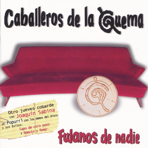 Portada de Otro jueves cobarde de Los Caballeros de la Quema (con Joaquín Sabina)